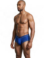 Xtremen Modern Athletic Microfiber Briefs - Royal Blue