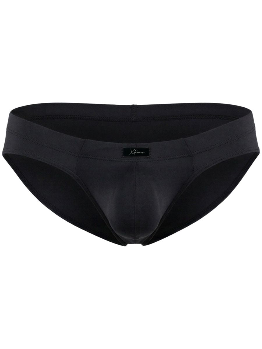 Xtremen Microfiber Sleek Fit Briefs - Black