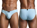 Xtremen Microfiber Sleek Fit Briefs - Light Blue