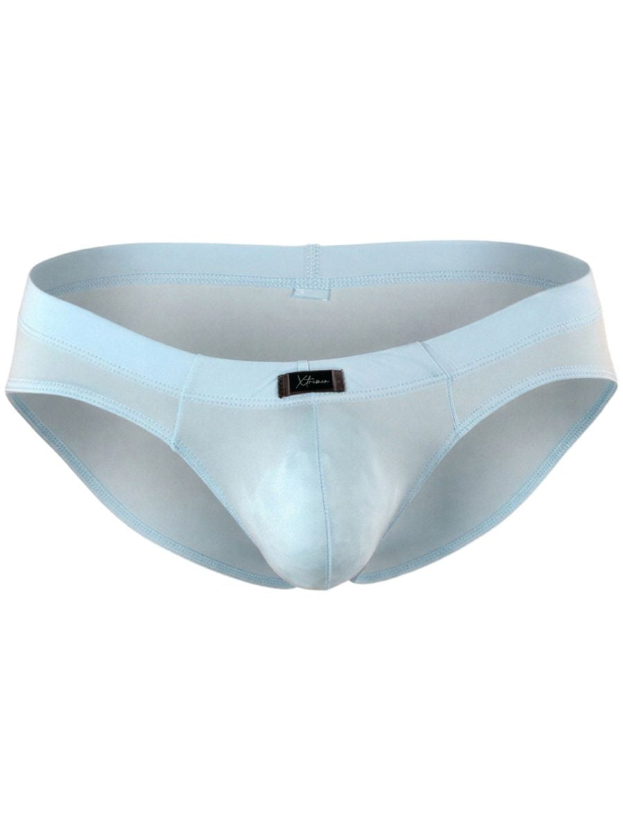 Xtremen Microfiber Sleek Fit Briefs - Light Blue