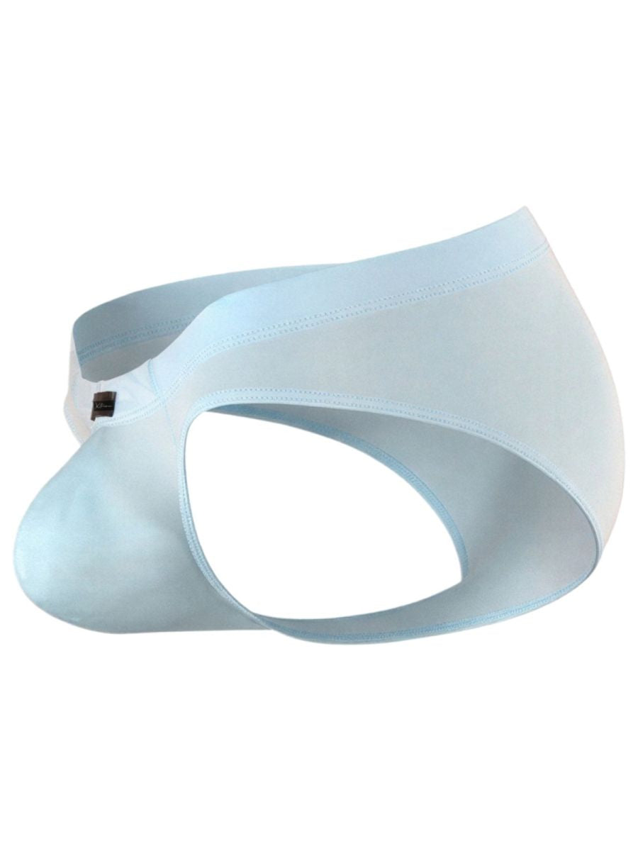 Xtremen Microfiber Sleek Fit Briefs - Light Blue