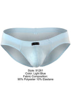 Xtremen Microfiber Sleek Fit Briefs - Light Blue