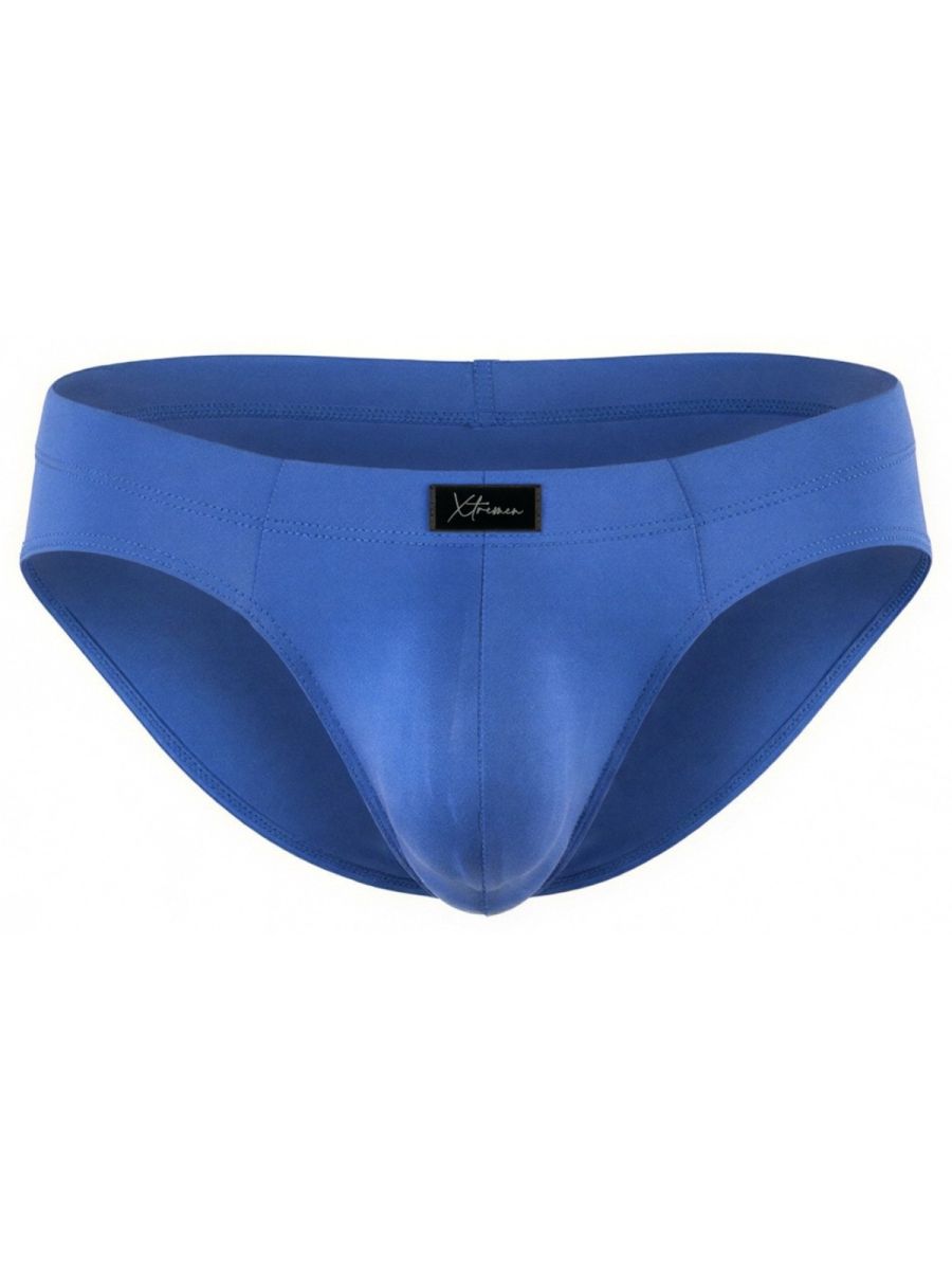 Xtremen Microfiber Sleek Fit Briefs - Royal Blue