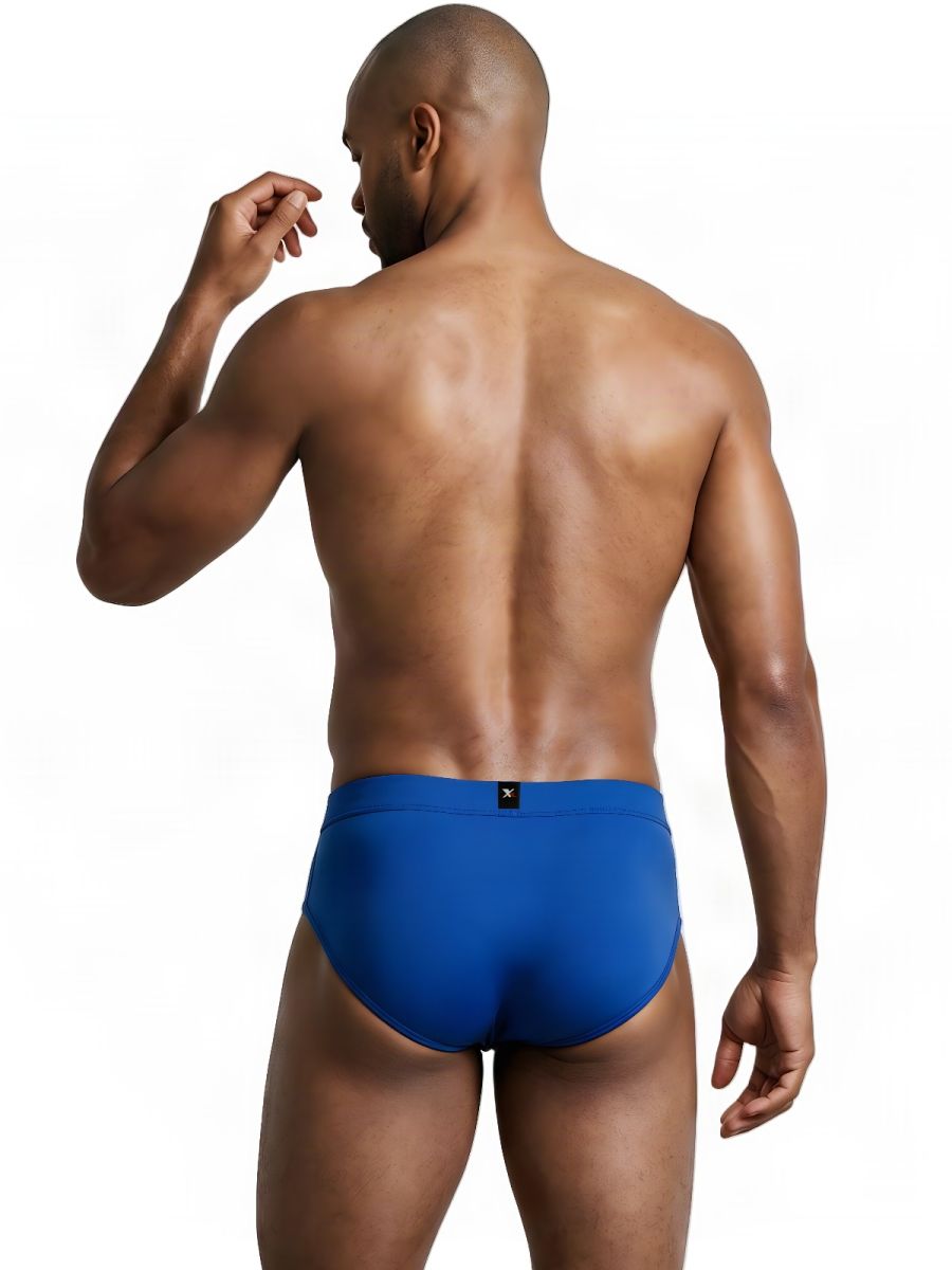 Xtremen Microfiber Sleek Fit Briefs - Royal Blue