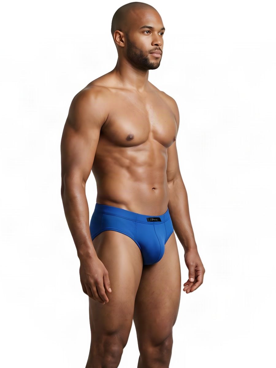 Xtremen Microfiber Sleek Fit Briefs - Royal Blue