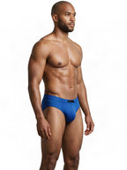 Xtremen Microfiber Sleek Fit Briefs - Royal Blue