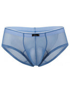 Xtremen Microfiber Mesh Briefs - Blue