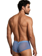 Xtremen Microfiber Mesh Briefs - Blue