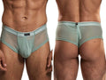 Xtremen Microfiber Mesh Briefs - Green