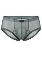 Xtremen Microfiber Mesh Briefs - Green
