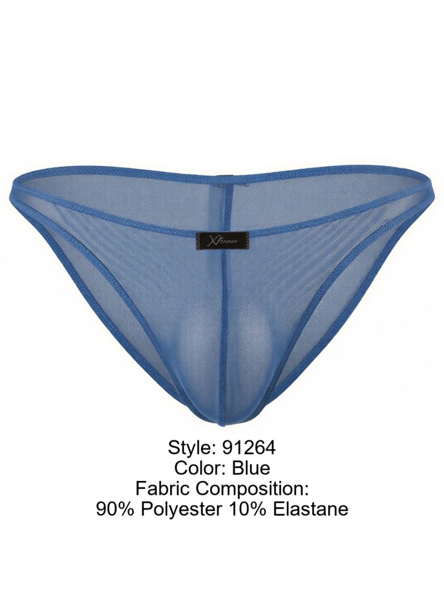 Xtremen Microfiber Mesh Bikini - Blue