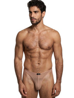 Xtremen Microfiber Mesh Bikini - Brown