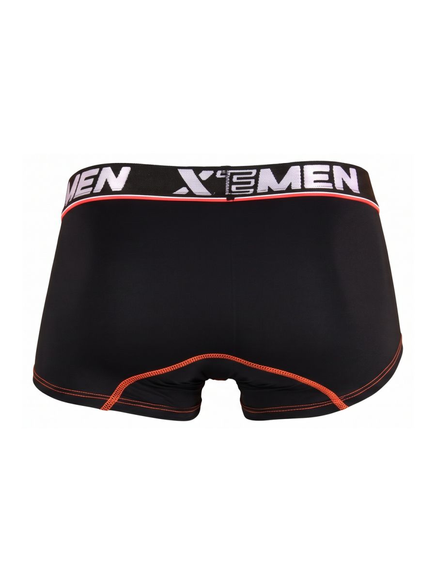 Xtremen Sleek Microfiber Stretch Trunks - Black