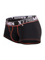 Xtremen Sleek Microfiber Stretch Trunks - Black