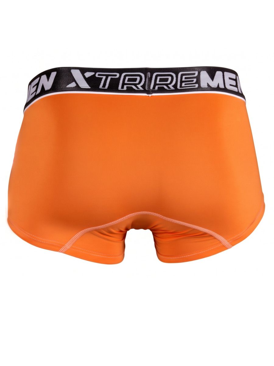 Xtremen Sleek Microfiber Stretch Trunks - Orange