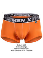 Xtremen Sleek Microfiber Stretch Trunks - Orange