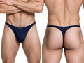 Xtremen Sleek Microfiber Thongs - Dark Blue