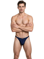 Xtremen Sleek Microfiber Thongs - Dark Blue