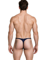 Xtremen Sleek Microfiber Thongs - Dark Blue