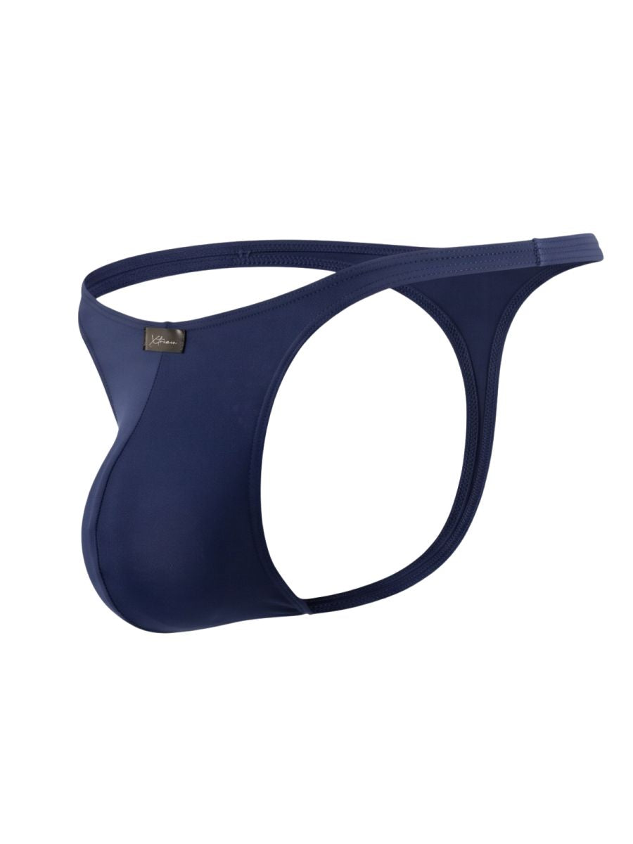 Xtremen Sleek Microfiber Thongs - Dark Blue