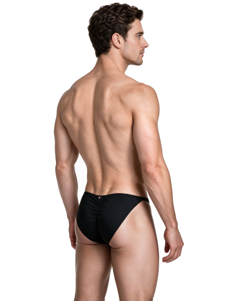 Xtremen Microfiber Bikini for Modern Fit and Sleek Comfort - Black