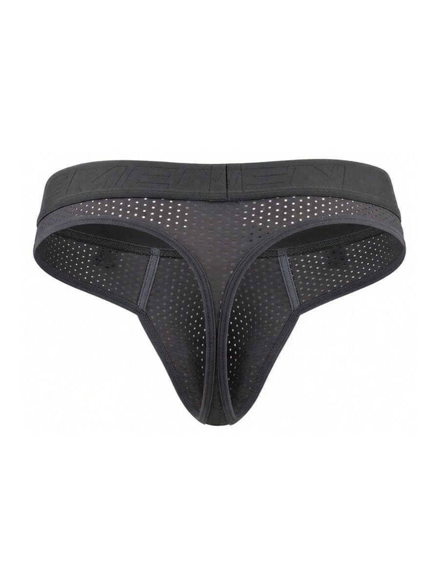 Xtremen Microfiber Mesh Thongs - Gray