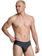 Xtremen Microfiber Mesh Thongs - Gray