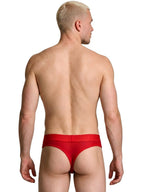 Xtremen Microfiber Mesh Thongs - Red