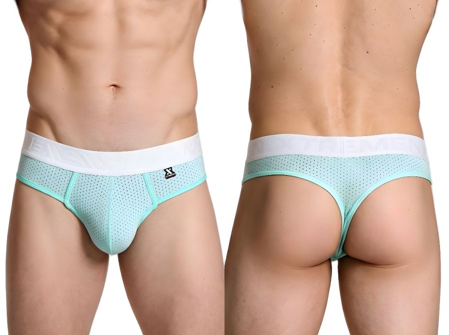 Xtremen Microfiber Mesh Thongs - Seawater