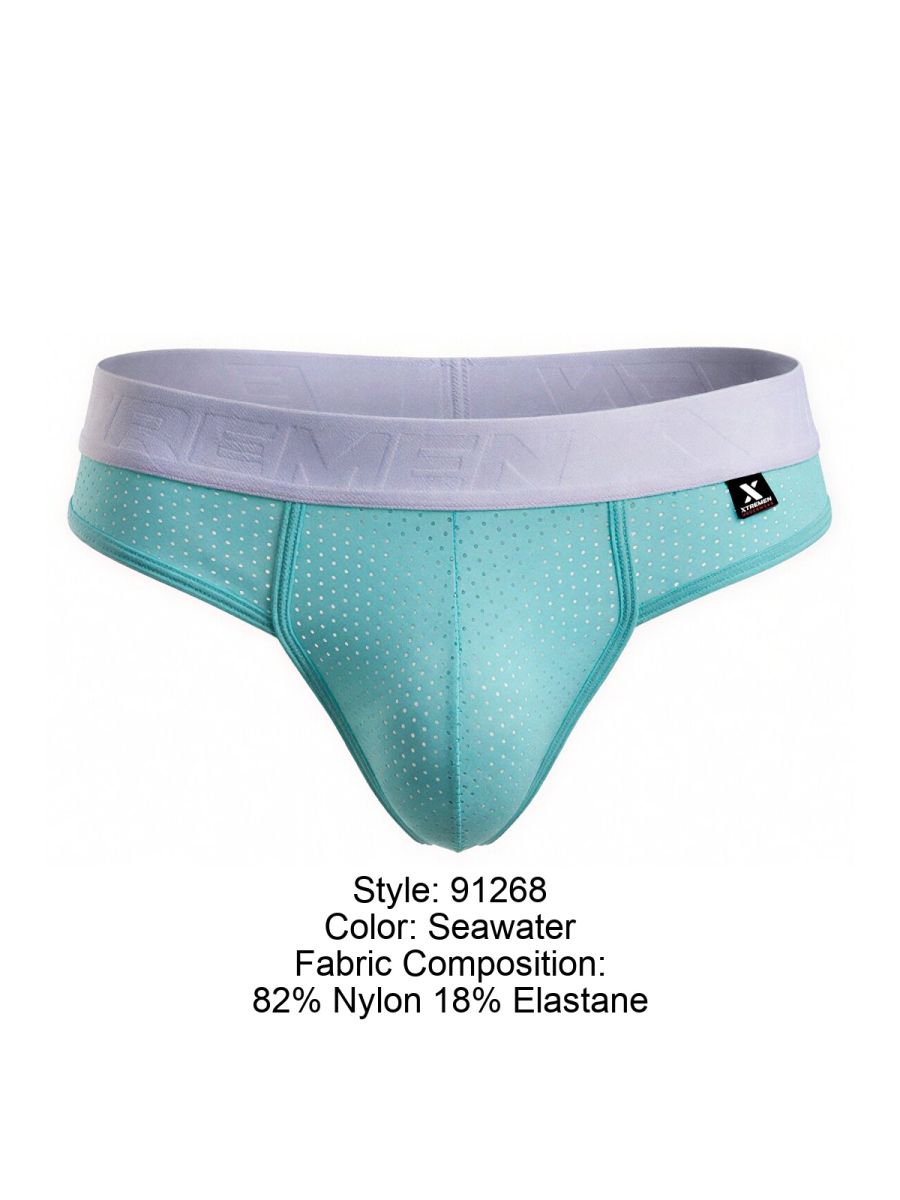Xtremen Microfiber Mesh Thongs - Seawater