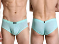 Xtremen Microfiber Mesh V-Cut Briefs - Seawater