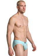 Xtremen Microfiber Mesh Perforated Briefs - Seawater