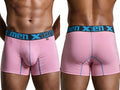 Xtremen Sleek Microfiber Boxer Briefs - Pink
