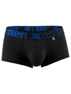 Xtremen Sleek Microfiber Square-Cut Trunks - Black