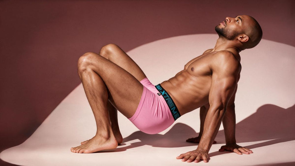 Xtremen Sleek Microfiber Trunks - Pink