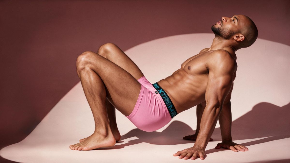 Xtremen Sleek Microfiber Trunks - Pink