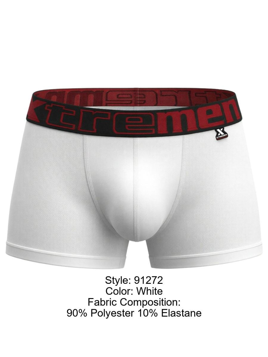 Xtremen Sleek Microfiber Trunks - White
