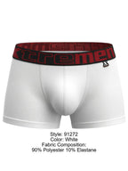Xtremen Sleek Microfiber Trunks - White