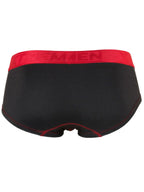 Xtremen Sleek Athletic Microfiber Briefs - Black