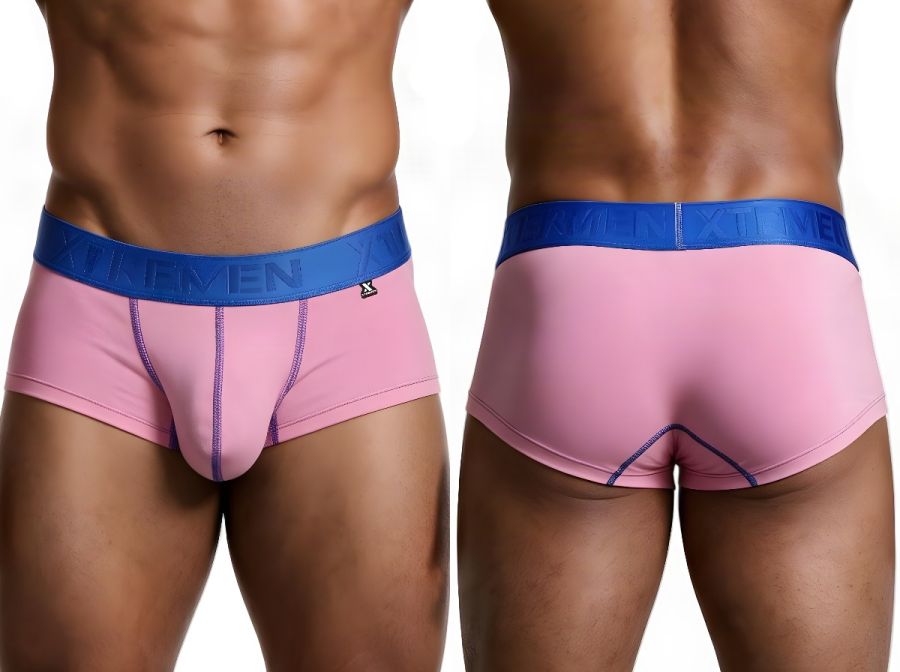 Xtremen Sleek Athletic Microfiber Briefs - Pink