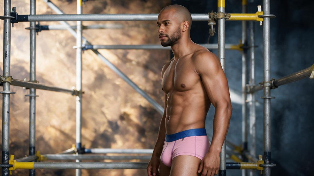 Xtremen Sleek Athletic Microfiber Briefs - Pink
