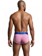 Xtremen Sleek Athletic Microfiber Briefs - Pink