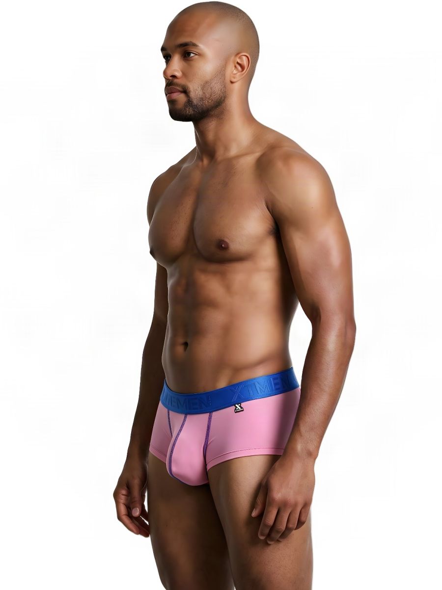 Xtremen Sleek Athletic Microfiber Briefs - Pink
