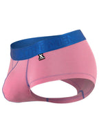 Xtremen Sleek Athletic Microfiber Briefs - Pink