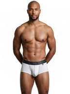 Xtremen Sleek Athletic Microfiber Briefs - White