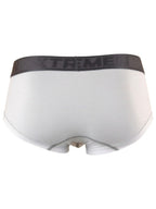 Xtremen Sleek Athletic Microfiber Briefs - White