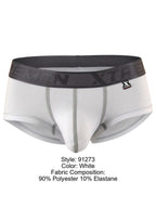 Xtremen Sleek Athletic Microfiber Briefs - White