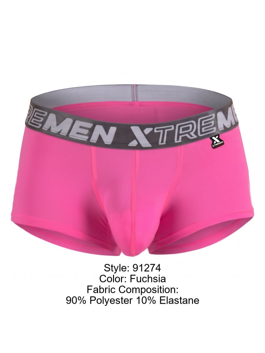Xtremen Microfiber Trunks for Daily Support - Fuchsia