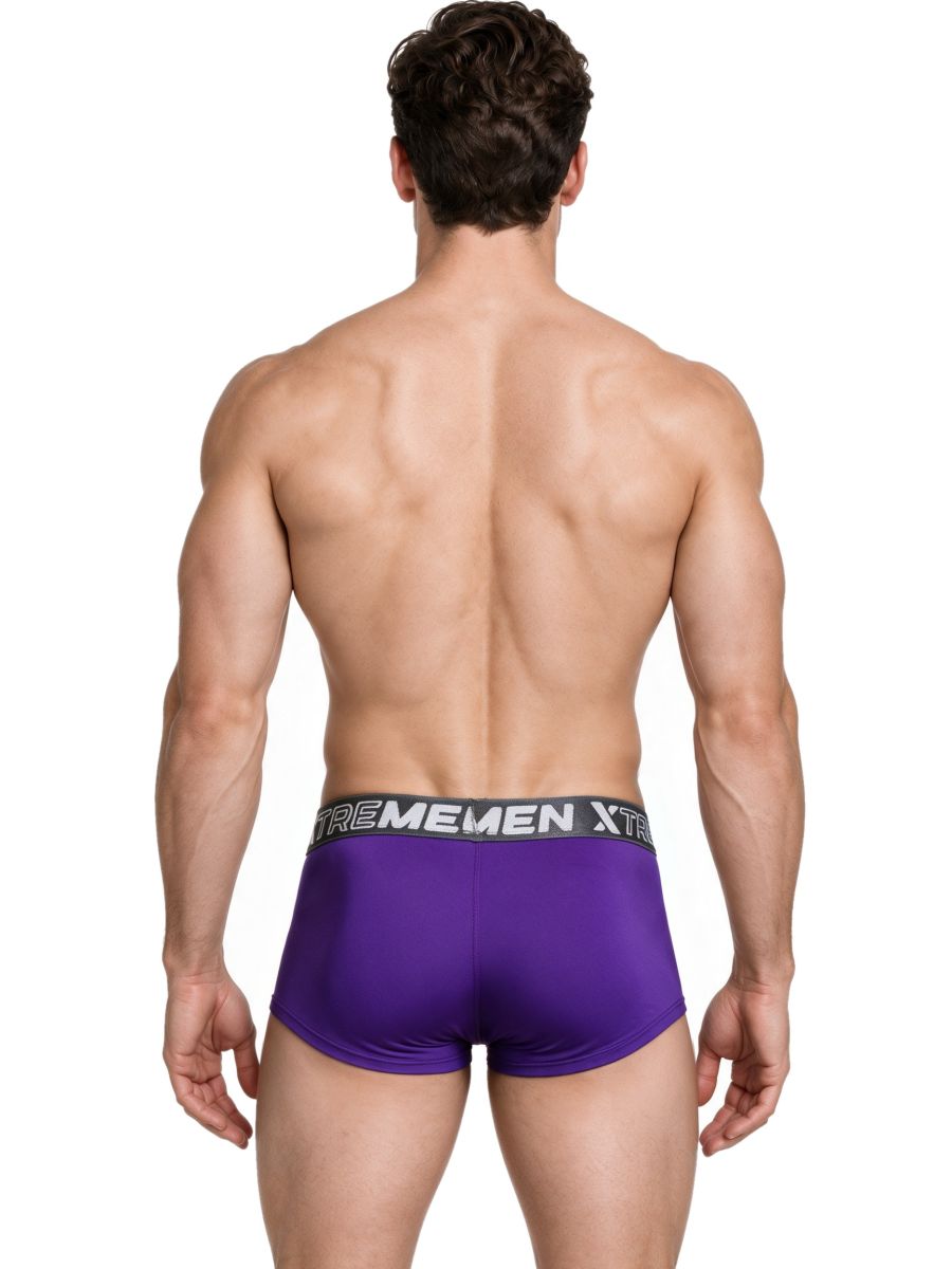 Xtremen Microfiber Trunks for Daily Support - Purple