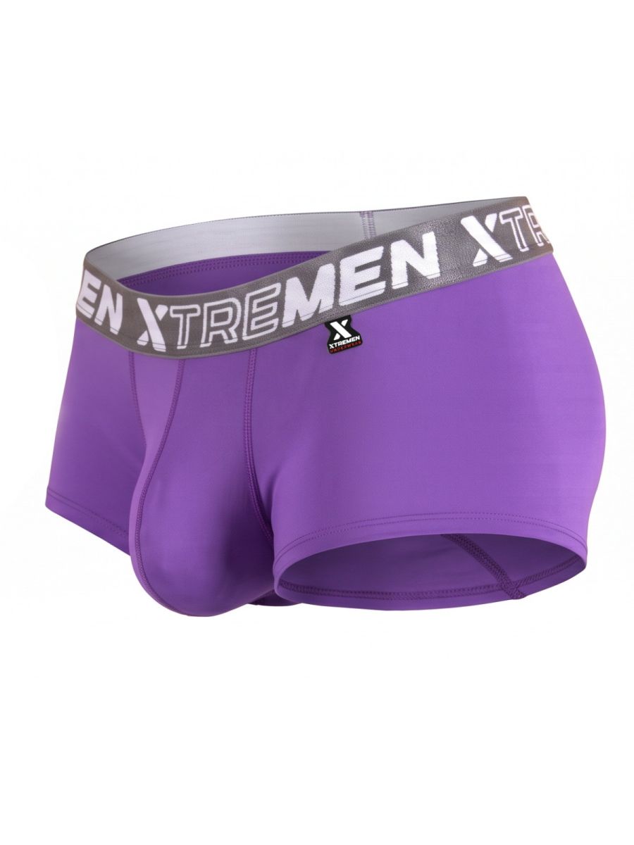 Xtremen Microfiber Trunks for Daily Support - Purple